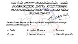 HİZMETLİ KADROLARI İÇİN DUYURU